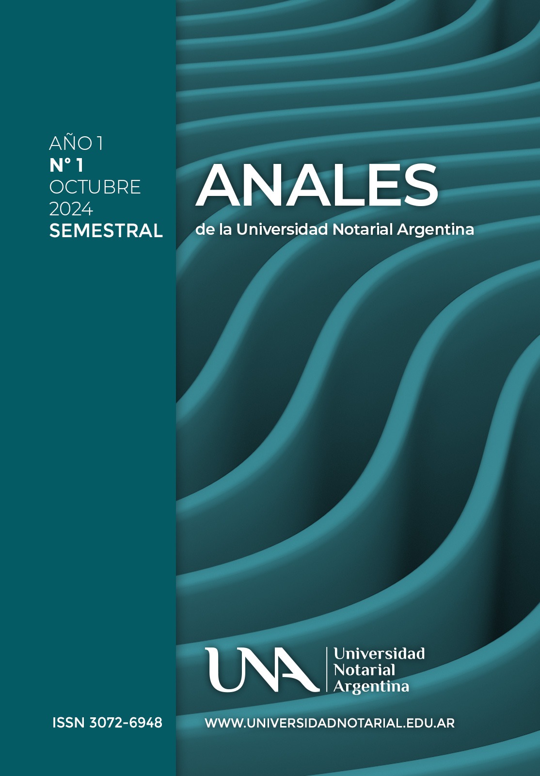 					Ver Núm. 1 -octubre- (2024): Anales de la Universidad Notarial Argentina
				